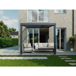 Veranda | Glas | Antraciet | 3.06 x 2.5 meter